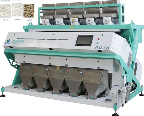 Machine intelligente de trieuse de couleur de soja de RVB pour le riz basmati du Pakistan