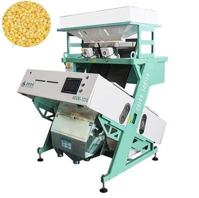 Petite machine de trieuse de couleur de café de pois chiches complètement automatique