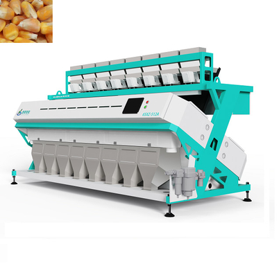 Le CCD complètement automatique 8 chute la trieuse de maïs pour traiter le grain
