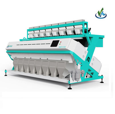 Machine de trieuse de couleur d'arachide de descendeurs du CCD 8 de la source RVB de LED intelligente