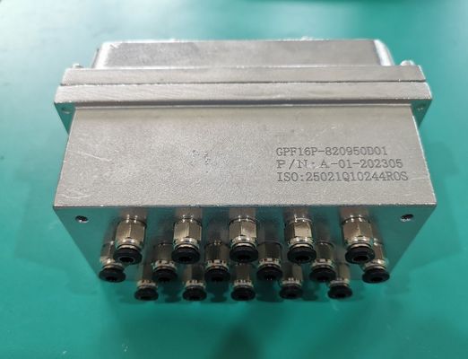 Valve d'éjecteur à haute fréquence de 16 blocs pour la machine de trieuse de couleur