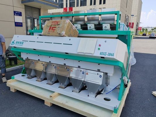 Production intelligente d'opération facile de machine de trieuse de couleur de riz de Jietai 6SXZ-384A