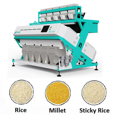 Machine de traitement du millet de riz noir / rouge / blanc pour le moulin à riz