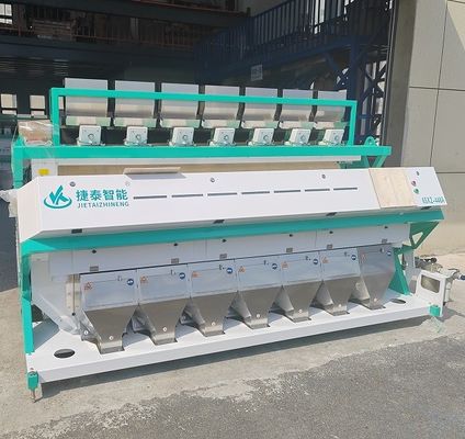 CCD 7 Chutes 448 Canaux Soya Color Sorting Soya Color Sorting Machine