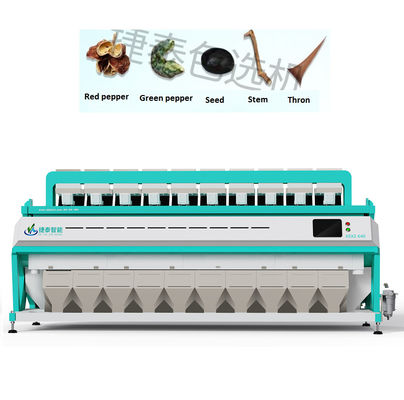 220V / 50HZ Machine de tri du poivre Sorteuse de couleurs d' épices intelligente pour l' industrie