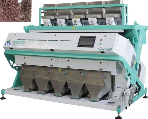 Machine de trieuse de couleur de riz de trieuse de couleur d'épices de 5 chutes 320 canaux vibrées