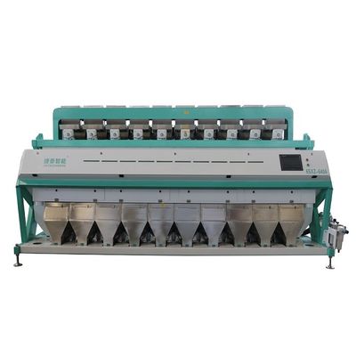 Machine optique de trieuse de couleur de goulottes du CCD 10 pour des haricots d'écrous de céréales
