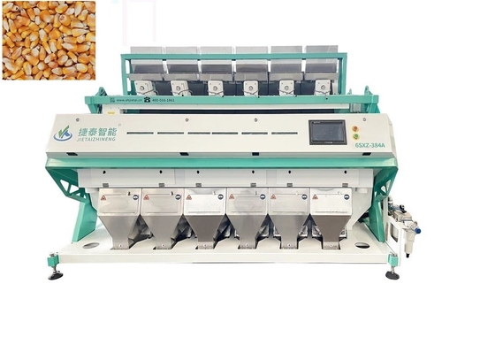 Machine de tri de couleur de noix de cajou de trieur de couleur de maïs vibré de 6 chutes