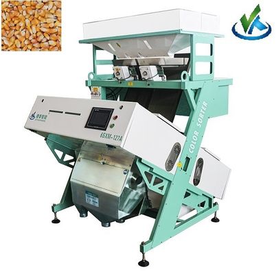 Machine de trieuse de couleur de grain de PLC pour la taille triant 12 goulottes