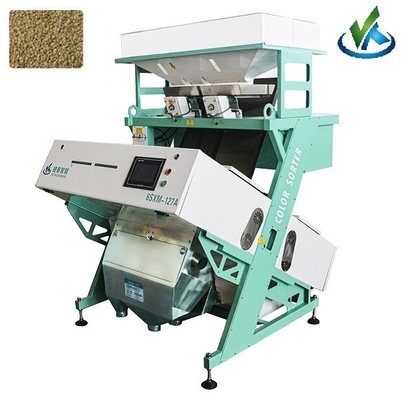 Machine de trieuse de couleur de grain de LED d'écran tactile pour le sésame de soja