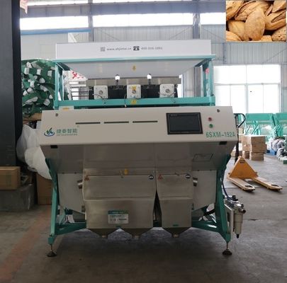 Système humanisé de trieur de couleur de noix de cajou avec le capteur à grande vitesse de CCD