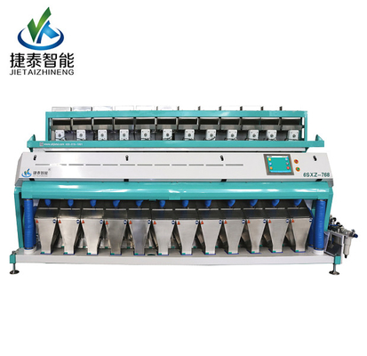 Trieuse intelligente d'arachide de machine de trieuse de couleur d'arachide de 12 chutes