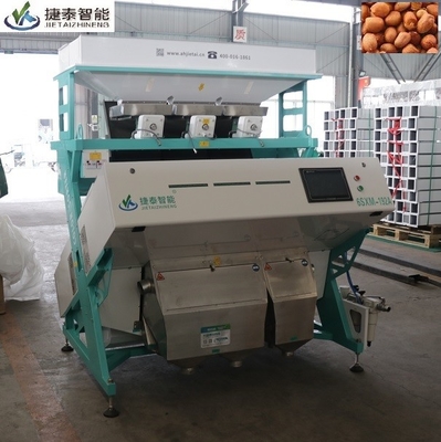 Machine de trieuse de couleur d'arachide de noix de cajou d'écran tactile 2.2kwh 700kg