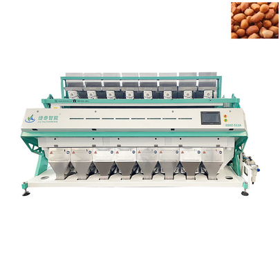 Machine de trieuse de couleur d'arachide d'ODM pour trier les noix de macadamia de noisette