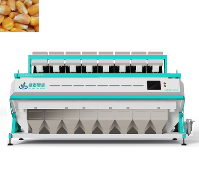 Le CCD complètement automatique 8 chute la trieuse de maïs pour traiter le grain