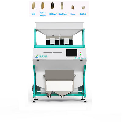 Petite machine de trieuse de couleur de riz de blé d'arachide de maïs de haricots de grain intelligente