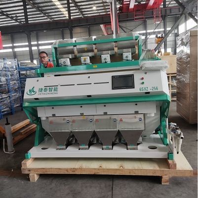 Performance RVB de CCD de 4 descendeurs haute de grain de maïs de trieur multifonctionnel de couleur