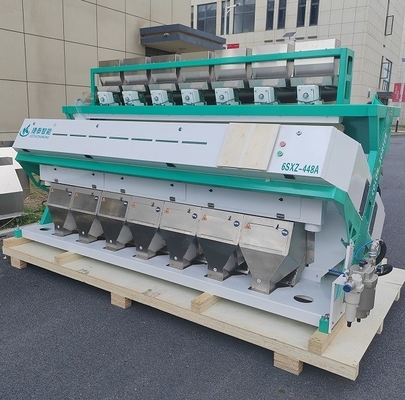 Machine de tri optique des couleurs de riz CCD Sorteur de couleurs de riz 5.0 - 10T/H