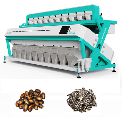 Machine de tri des graines de couleur de grande capacité Machine de traitement des graines de tournesol